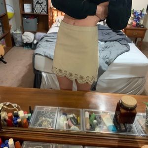 Hollister Beige Skirt
